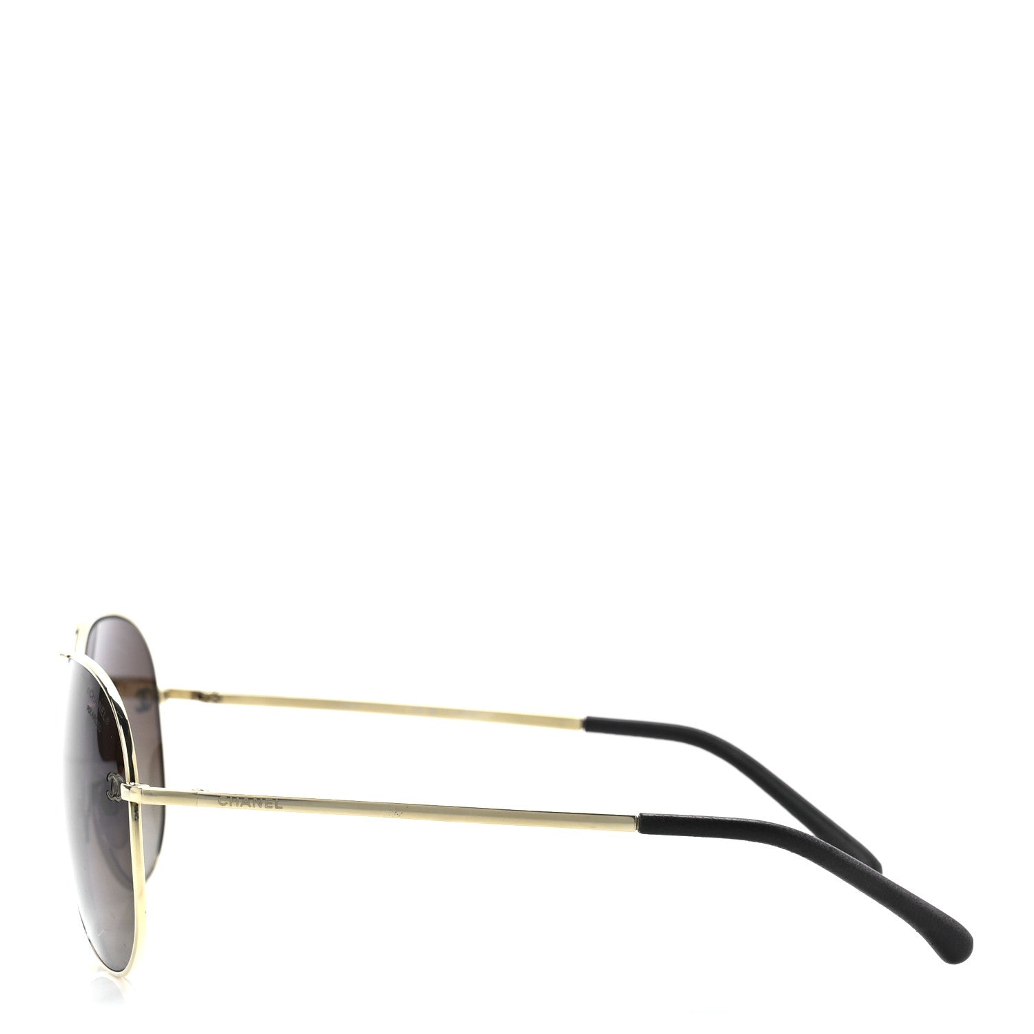 Chanel CC Aviator Sunglasses 4189-T-Q Brown 3 of 8