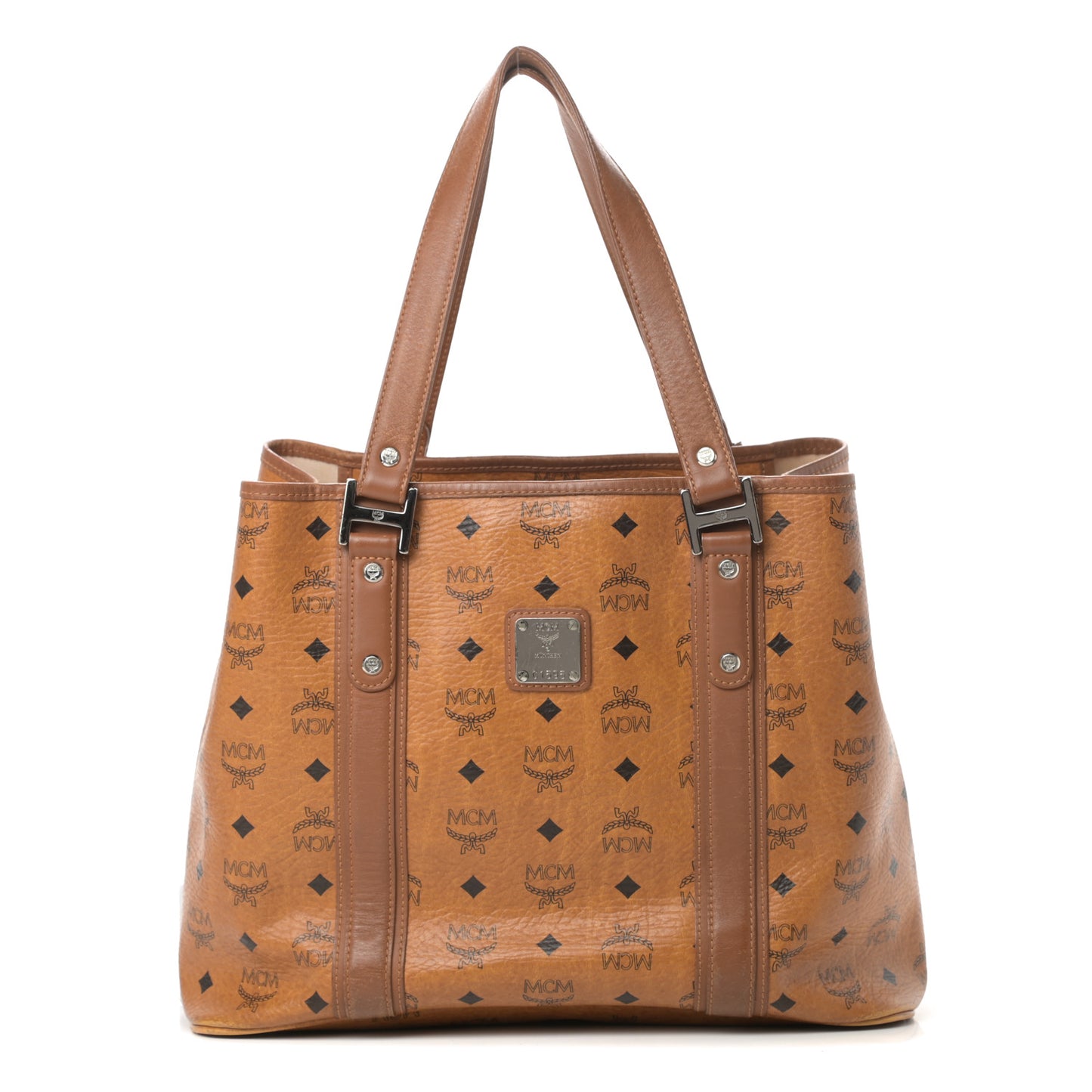 Visetos Shopping Tote Cognac