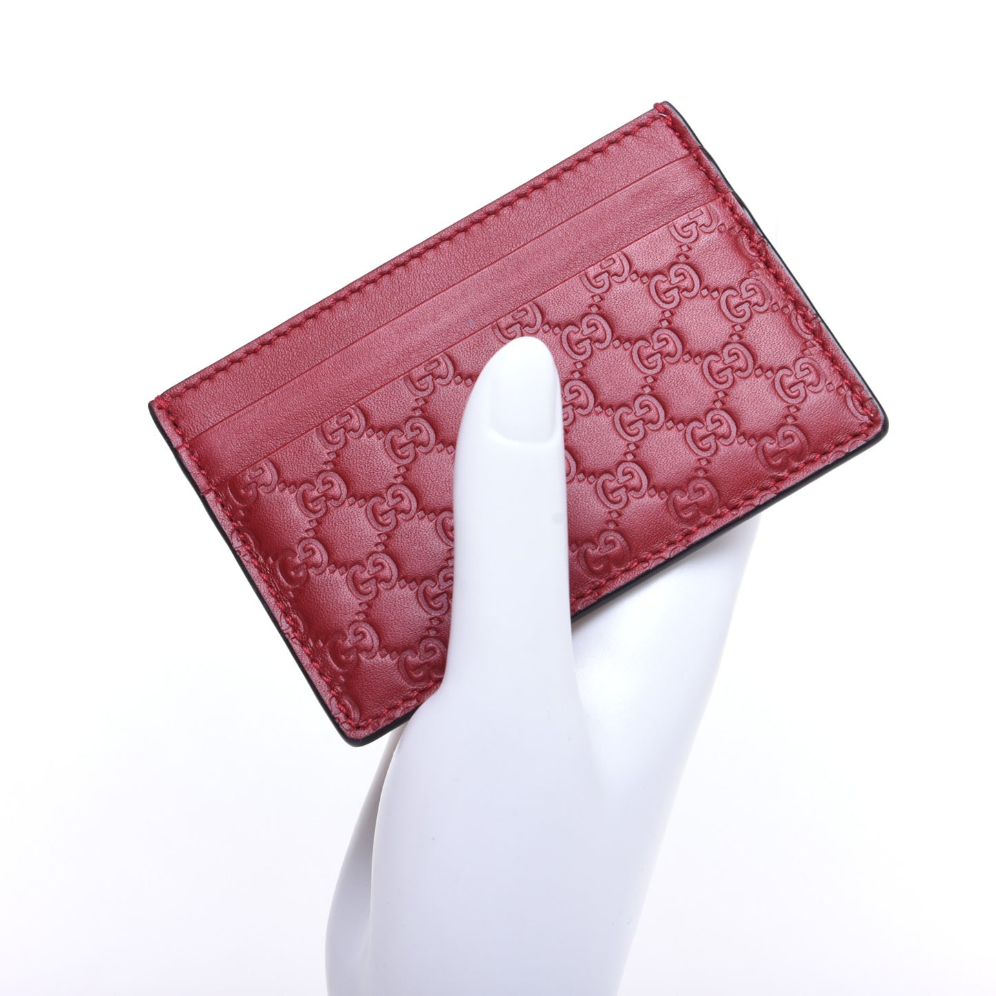 Microguccissima Card Holder Red