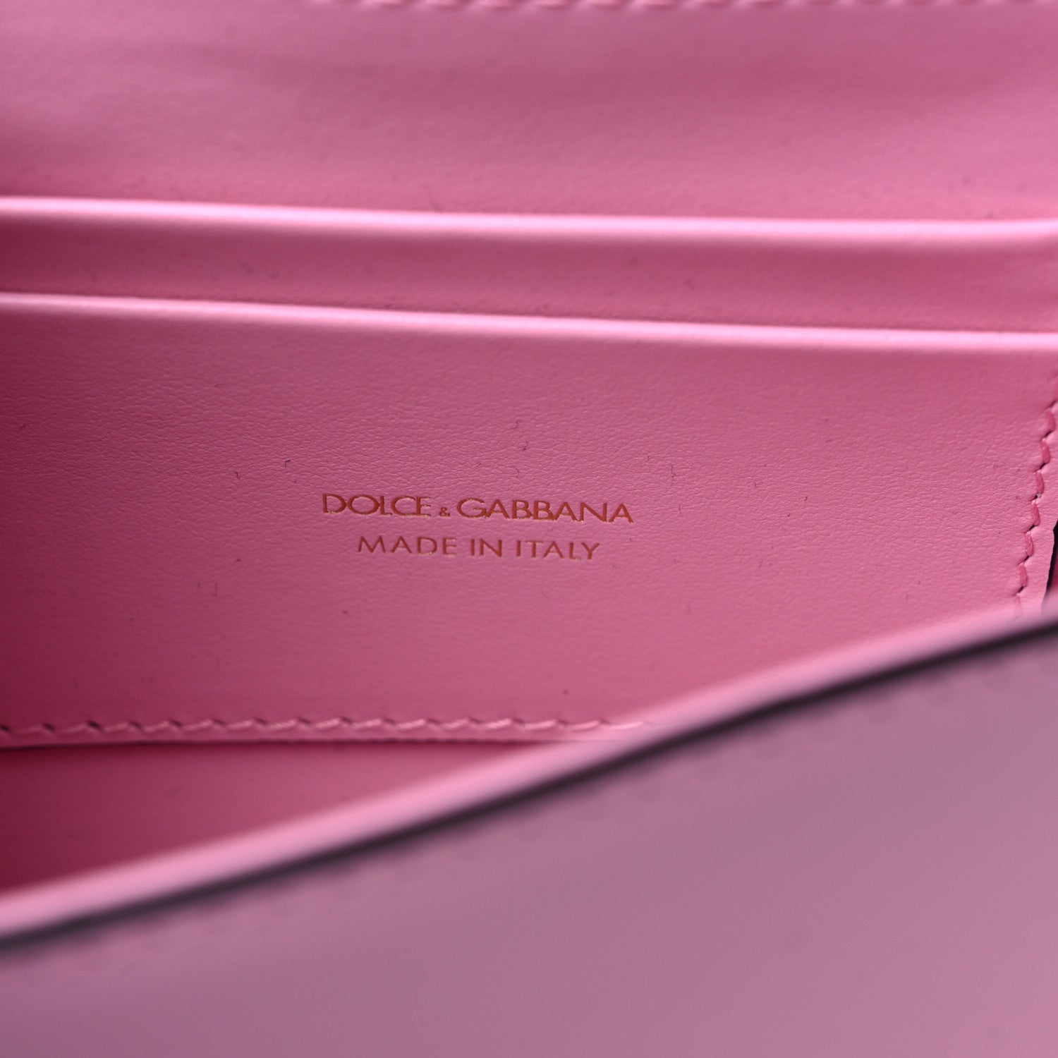 Dolce & Gabbana Calfskin 3.5 Flap Crossbody Bag Pink 5 of 7