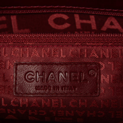 Chanel Lambskin Quilted Chocolate Bar Mademoiselle Shoulder Bag Red 6 of 8