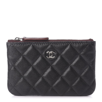 Chanel Caviar Quilted Small Cosmetic Case Black 1 of 8