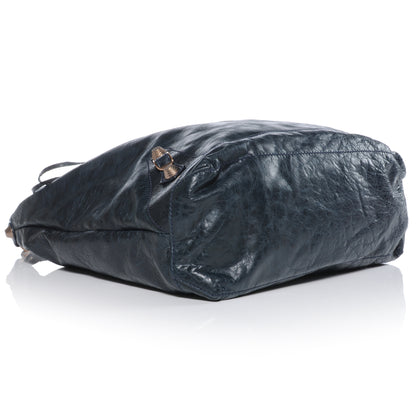 Balenciaga Agneau Giant 12 Rose Gold Hardware Day Hobo Dark Night 4 of 9