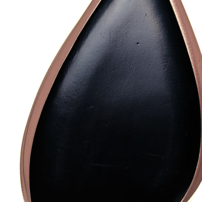 Saint Laurent Pebbled Patent Calfskin Janis 105 Platform Pumps 37 Pale Pink 11 of 12