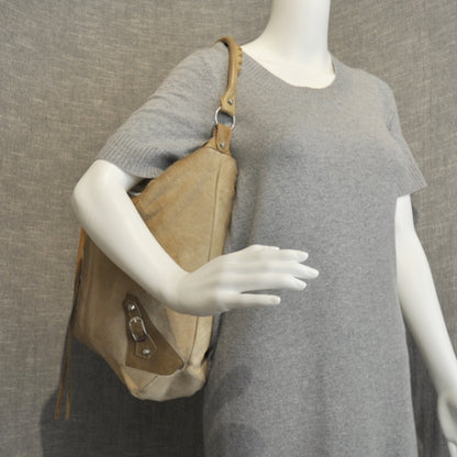 Balenciaga Pony Hair Day Hobo Naturale 2 of 8