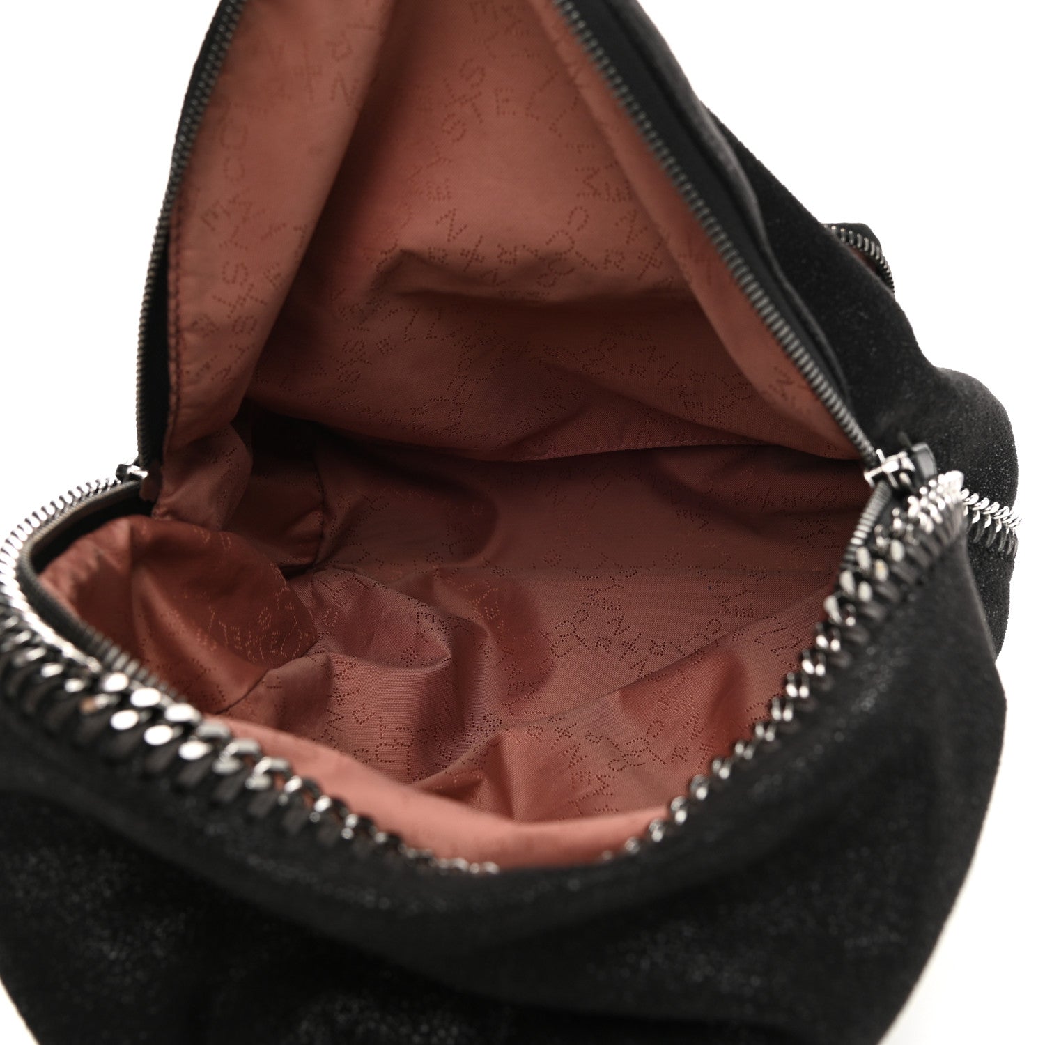 Stella McCartney Shaggy Deer Small Falabella Backpack Black 5 of 16
