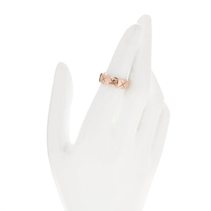 Chanel 18K Beige Gold Small Coco Crush Ring 51 5.75 2 of 8