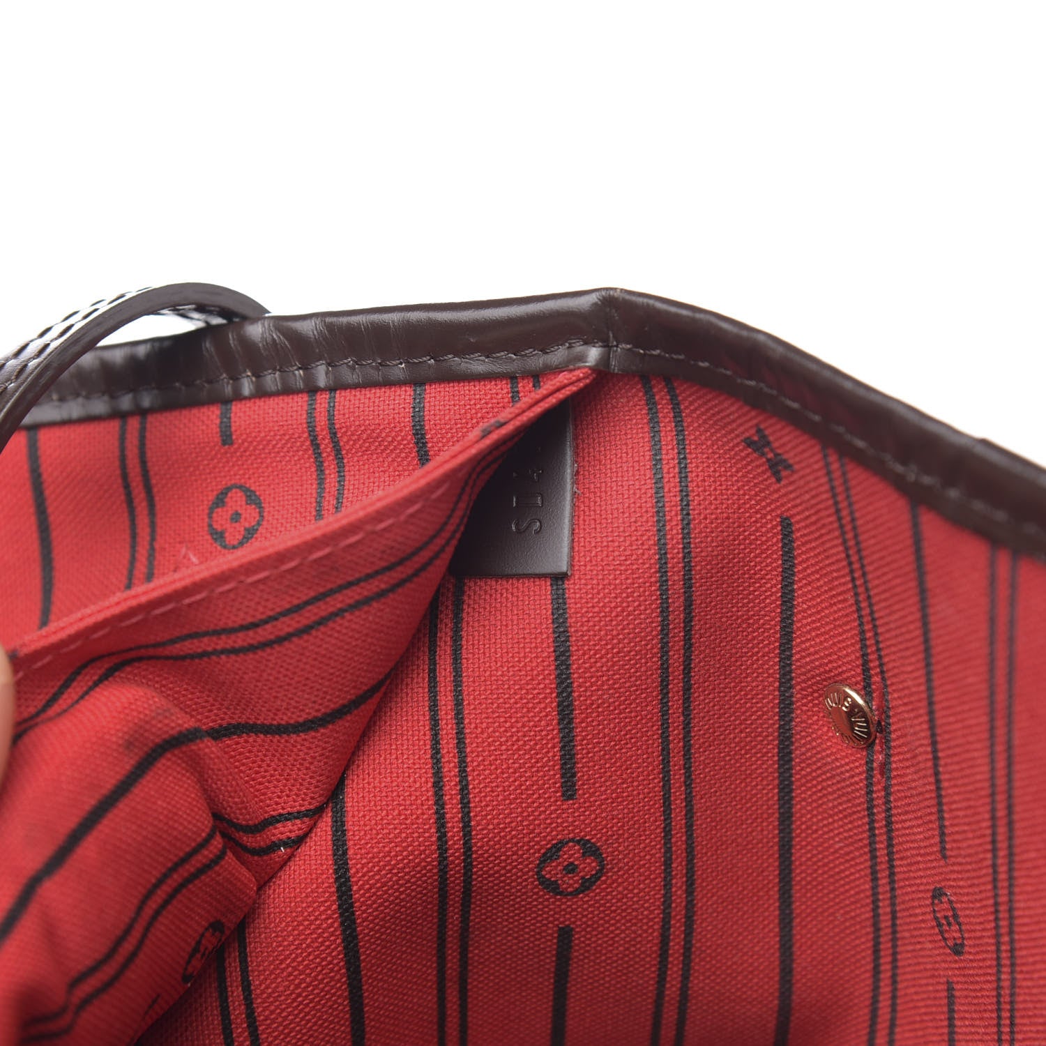 Louis Vuitton Damier Ebene Neverfull MM 7 of 18