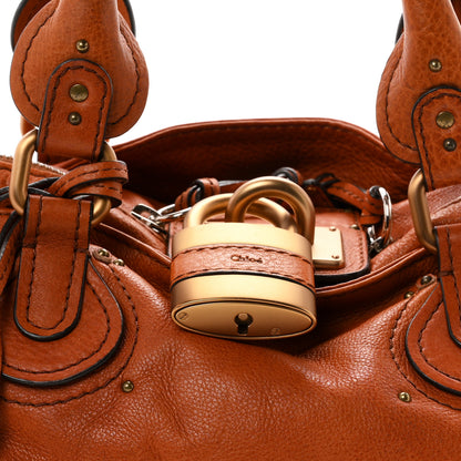 Chloe Calfskin Medium Paddington Satchel Ecureil Brown 8 of 10