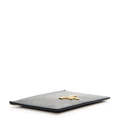 Prada Saffiano Metal Card Case Black 4 of 7