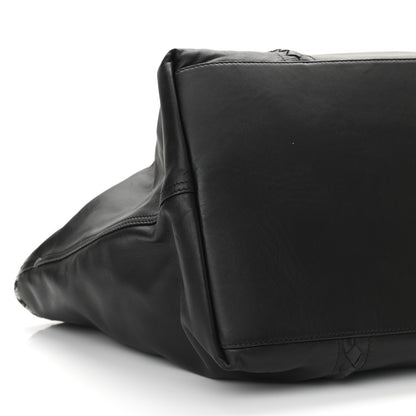 Bottega Veneta Nappa Nylon Medium Reversible Butterfly Shoulder Bag Black Cement 13 of 15