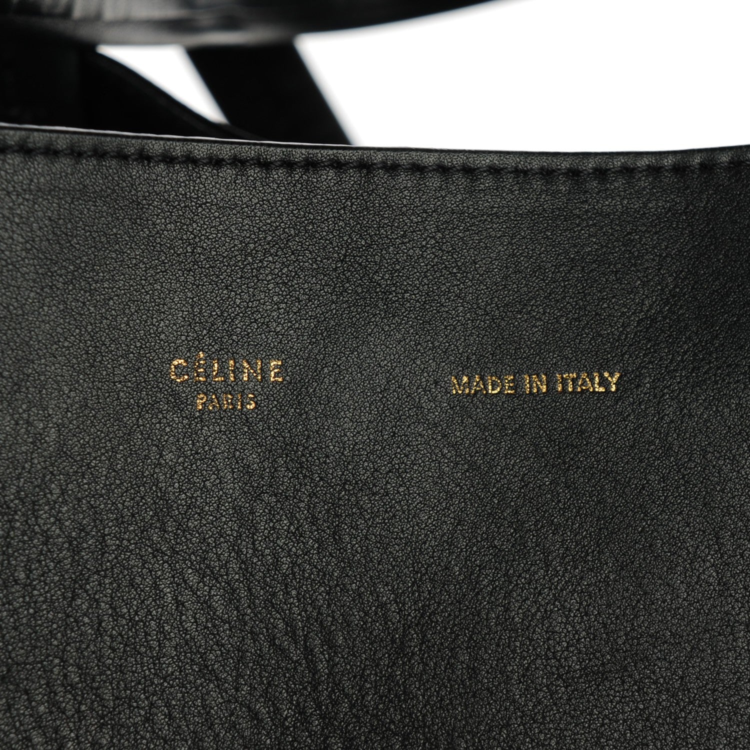 Celine Calfskin Large Horizontal Cabas Phantom Black 7 of 8