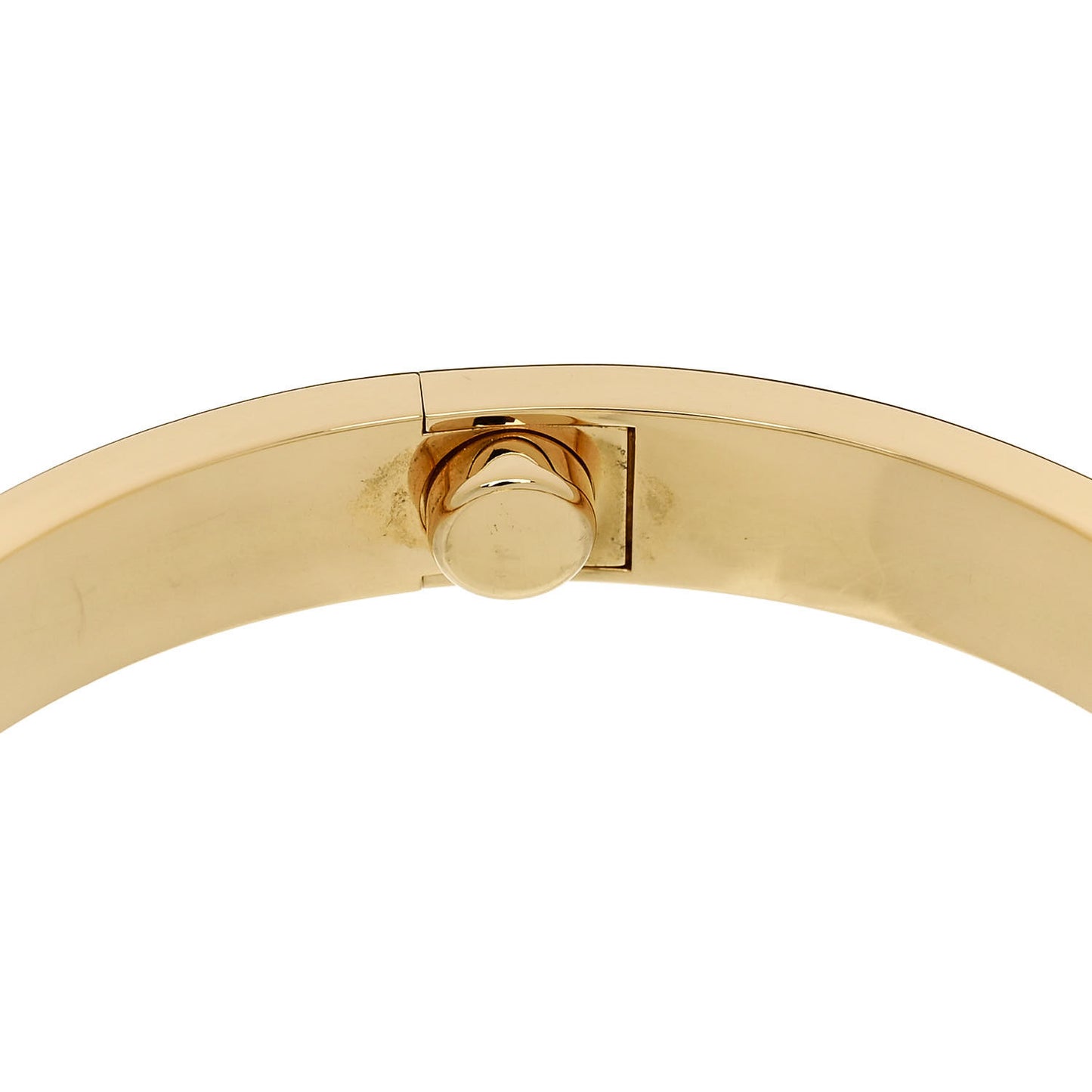 18K Yellow Gold 4 Diamond LOVE Bracelet 16