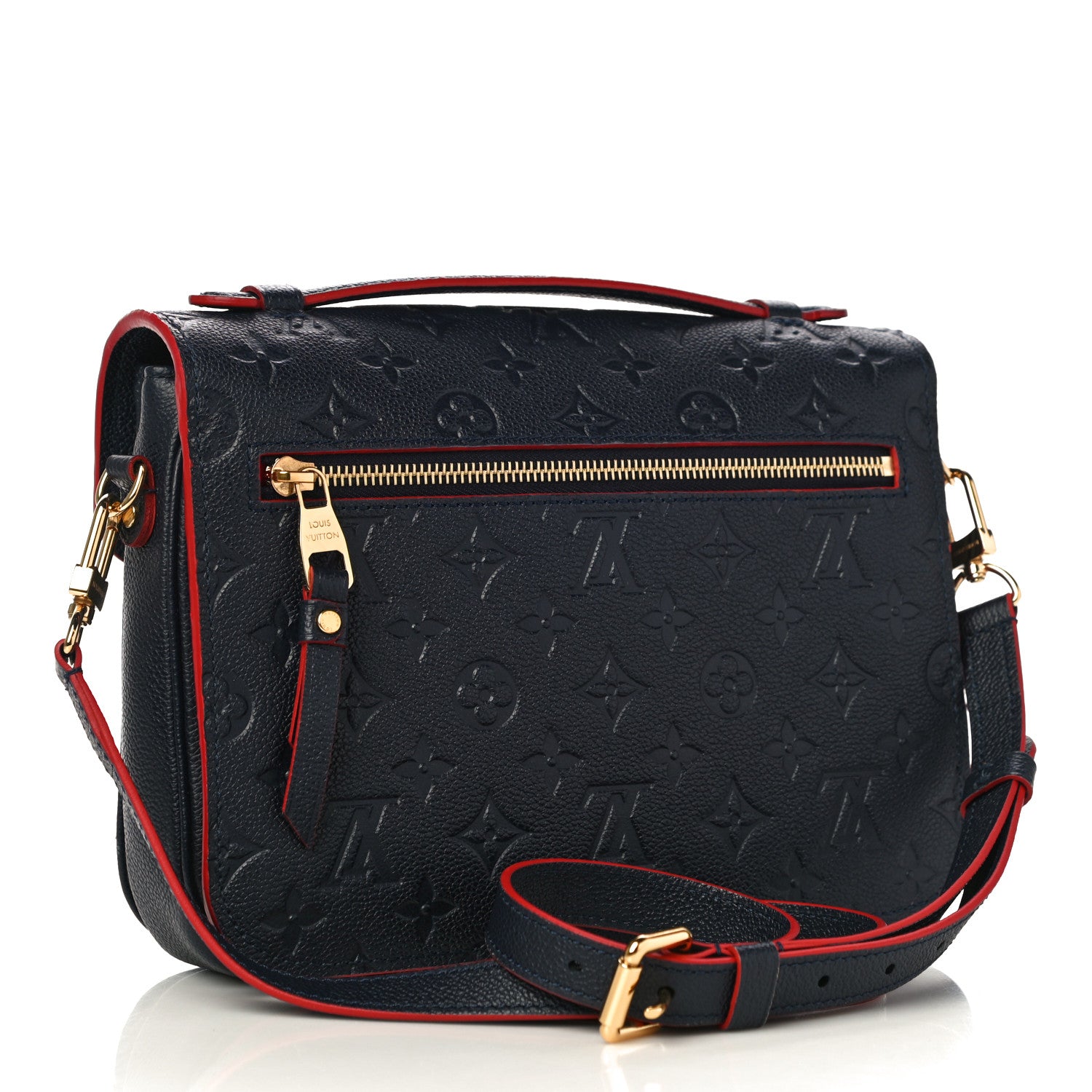 Louis Vuitton Empreinte Pochette Metis Marine Rouge 3 of 10