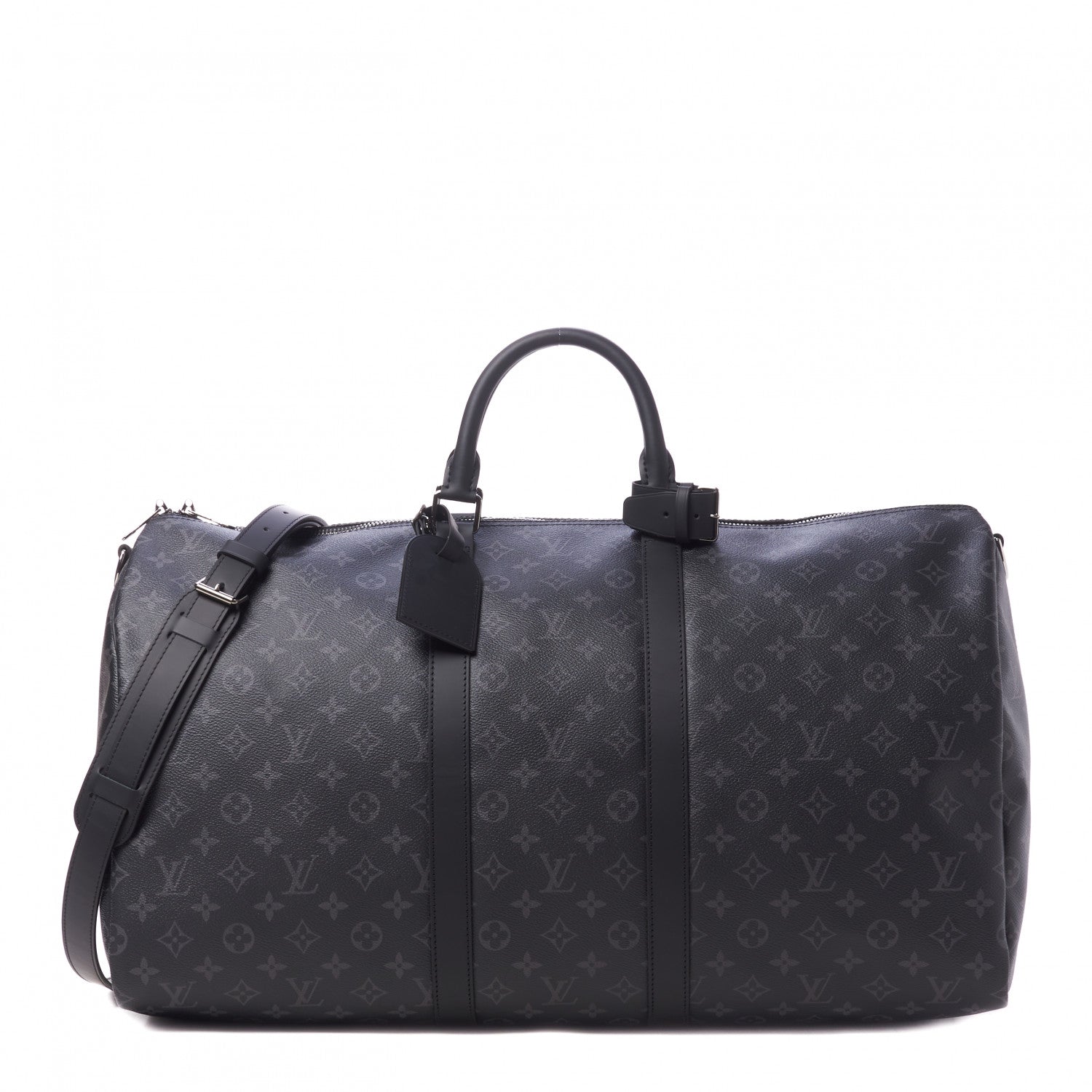 Louis Vuitton Monogram Eclipse Keepall Bandouliere 55 1 of 10