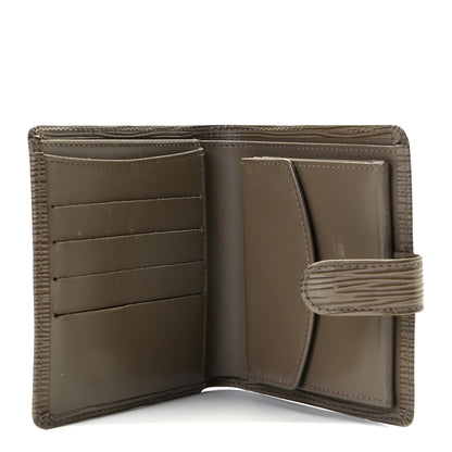 Louis Vuitton Epi Porte-Billets Compact Wallet Pepper 4 of 10