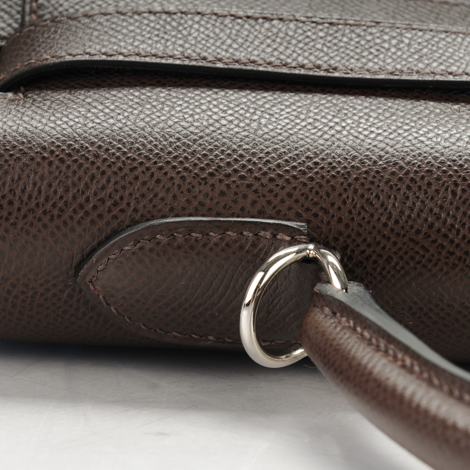 Hermes Epsom Kelly Sellier 35 Chocolat 13 of 22