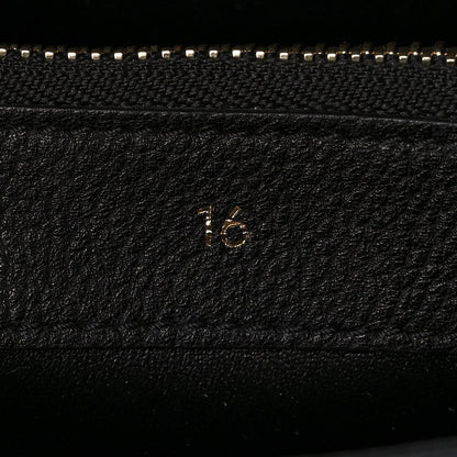 Celine Grained Calfskin Small 16 Top Handle Bag Black 9 of 11