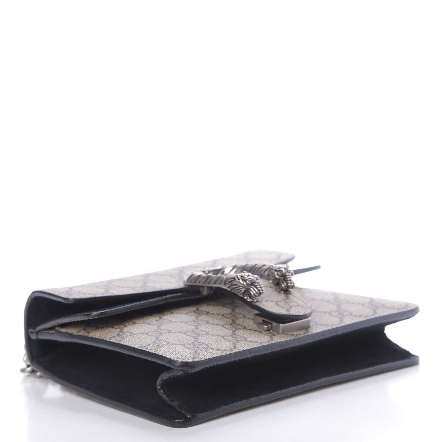 Gucci GG Supreme Monogram Mini Dionysus Shoulder Bag Black 4 of 13
