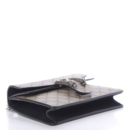 Gucci GG Supreme Monogram Mini Dionysus Shoulder Bag Black 4 of 13