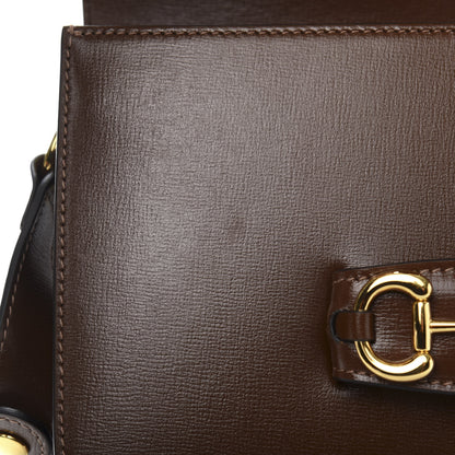 Gucci Azalea Calfskin Horsebit 1955 Shoulder Bag Brown Sugar 10 of 12