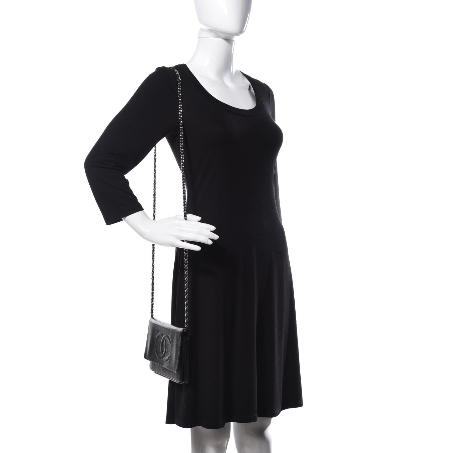Caviar Timeless CC Wallet On Chain WOC Black