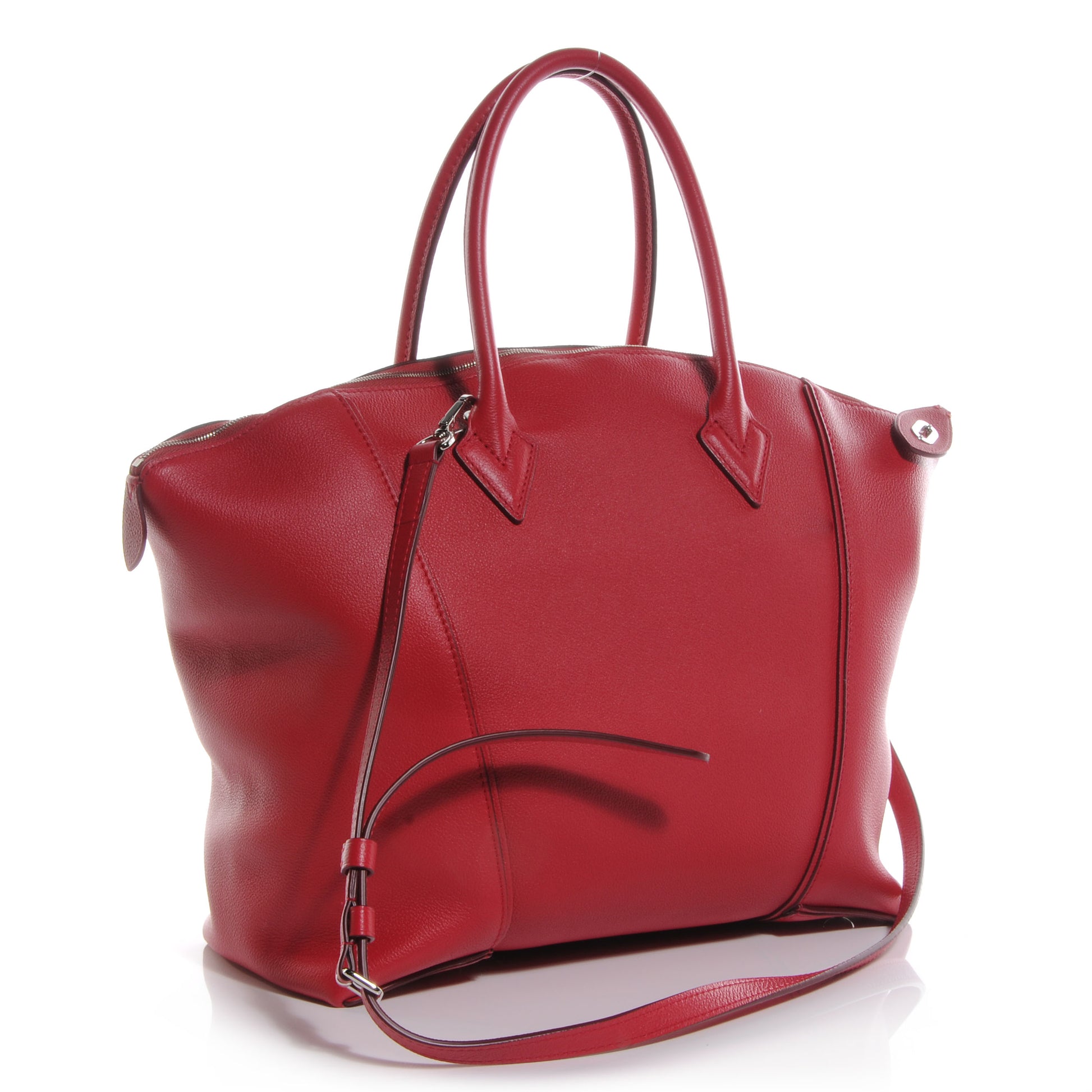 Louis Vuitton Veau Cachemire Soft Lockit Framboise 3 of 7