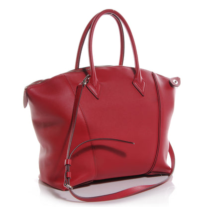 Louis Vuitton Veau Cachemire Soft Lockit Framboise 3 of 7