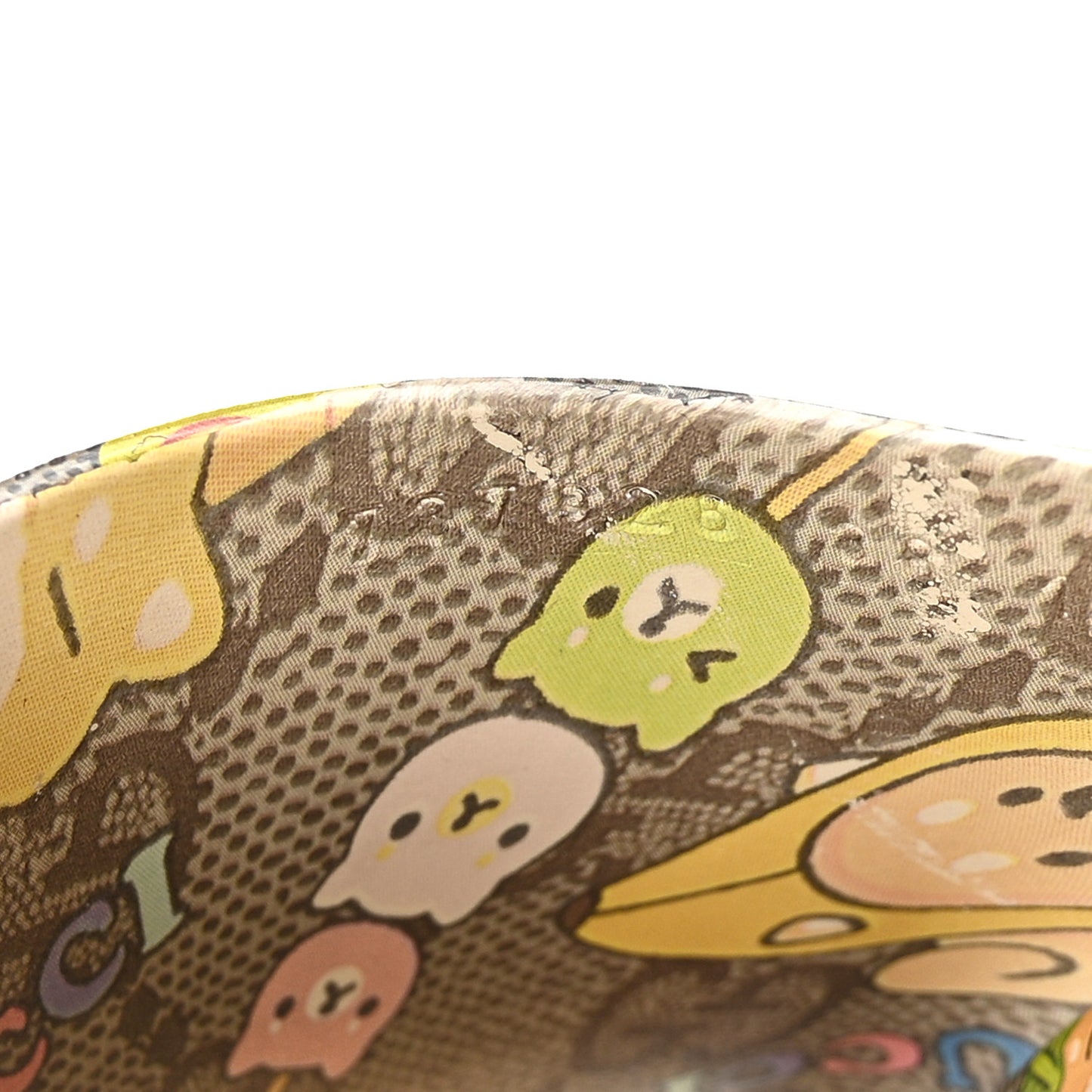 X PIKARAR Cubic Rubber Monogram Animal Print Womens Interlocking G Platform 42mm Slide Sandals 38 Beige Ebony Multicolor