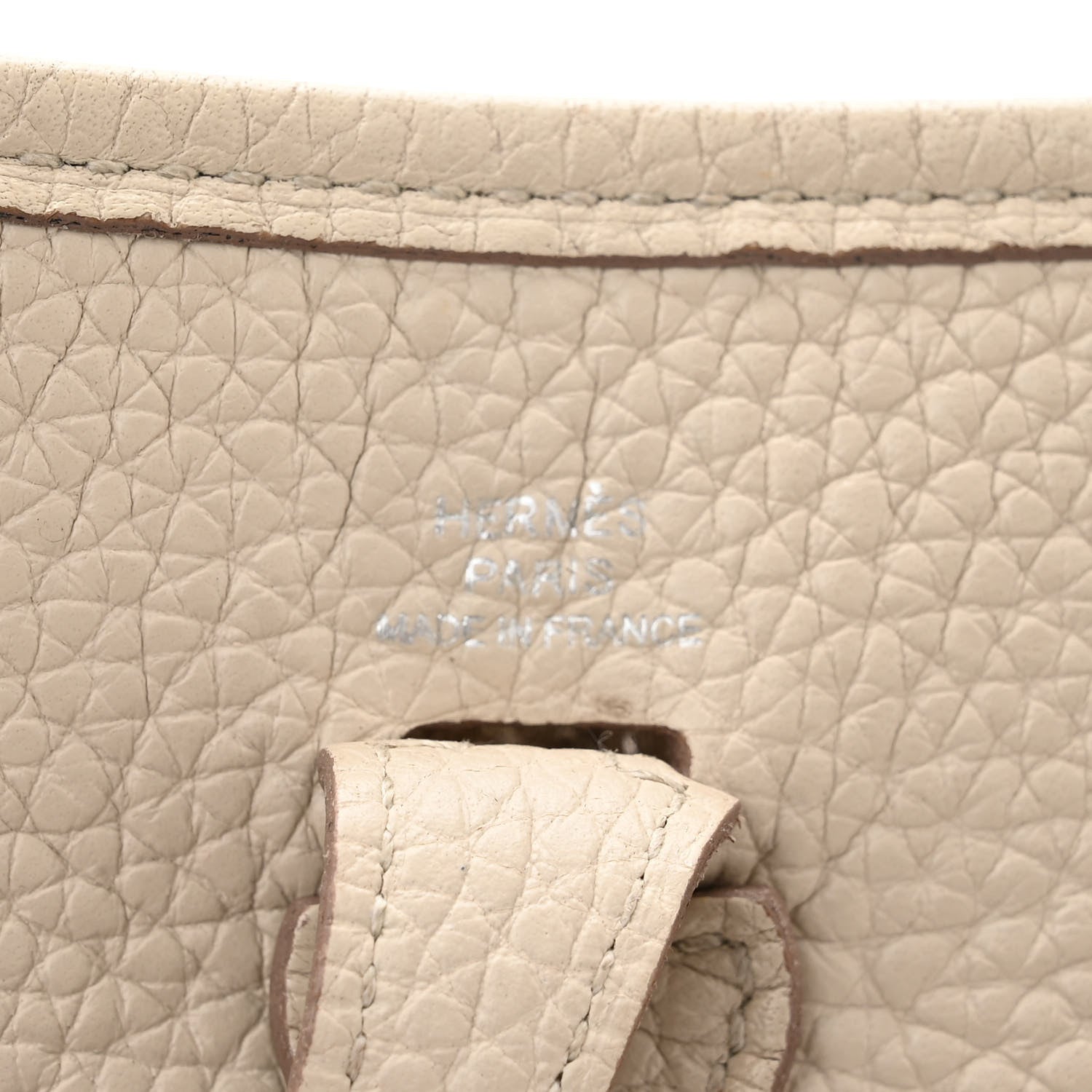 Hermes Taurillon Clemence Amazone Evelyne TPM Beton 6 of 16