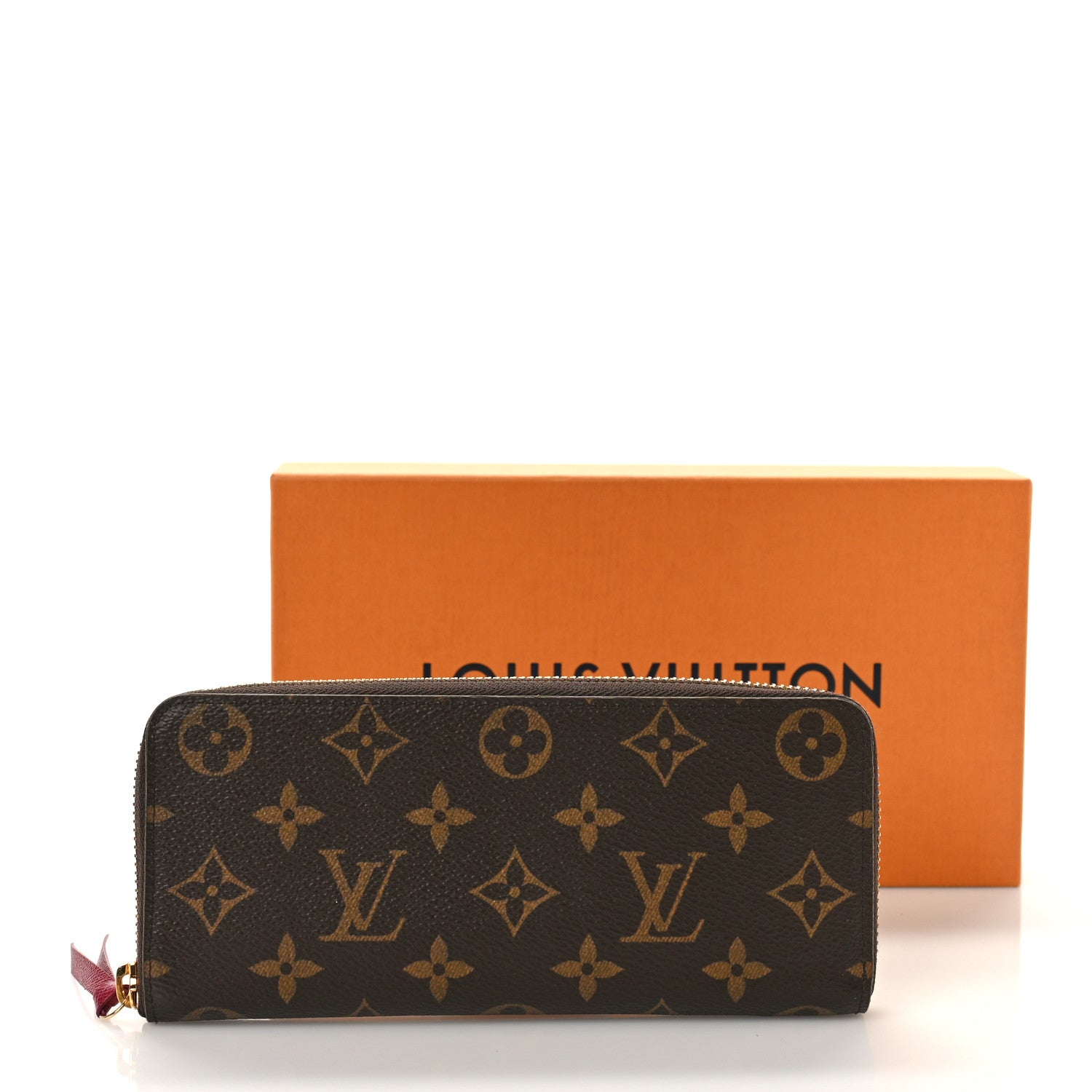 Louis Vuitton Monogram Clemence Wallet Fuchsia 9 of 9
