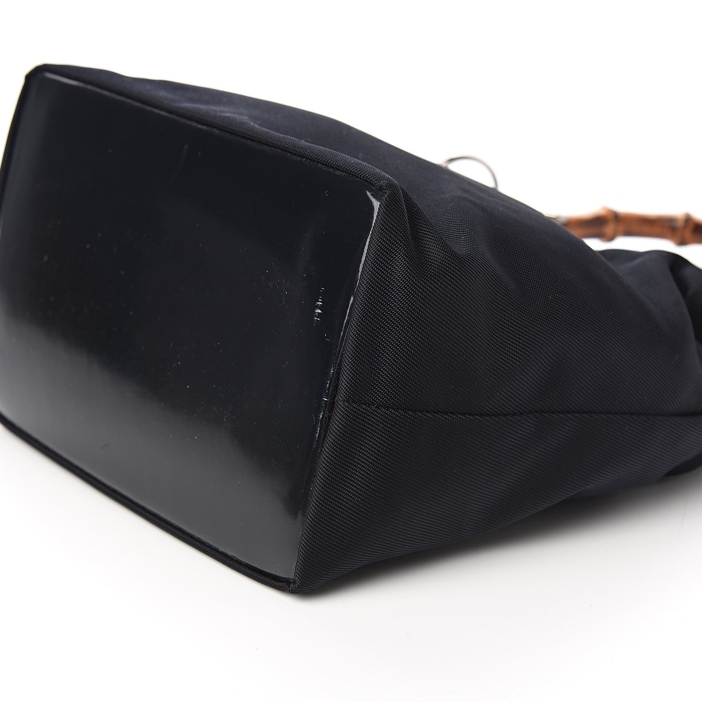 Nylon Bamboo Hobo Black