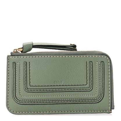 Chloe Grained Calfskin Medium Marcie Zip Card Holder Mint 1 of 8