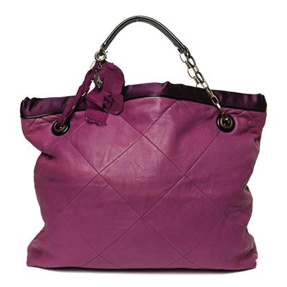 Lanvin Lambskin Quilted Amalia Cabas Tote Eveque 1 of 10