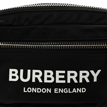 Burberry Econyl Logo Print Small Cannon Bum Bag Black 7 of 9