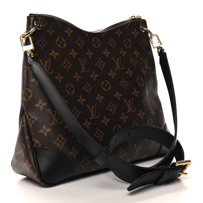 Louis Vuitton Monogram Odeon MM Black 3 of 11
