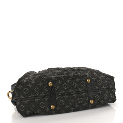 Louis Vuitton Denim Neo Cabby MM Black 4 of 11
