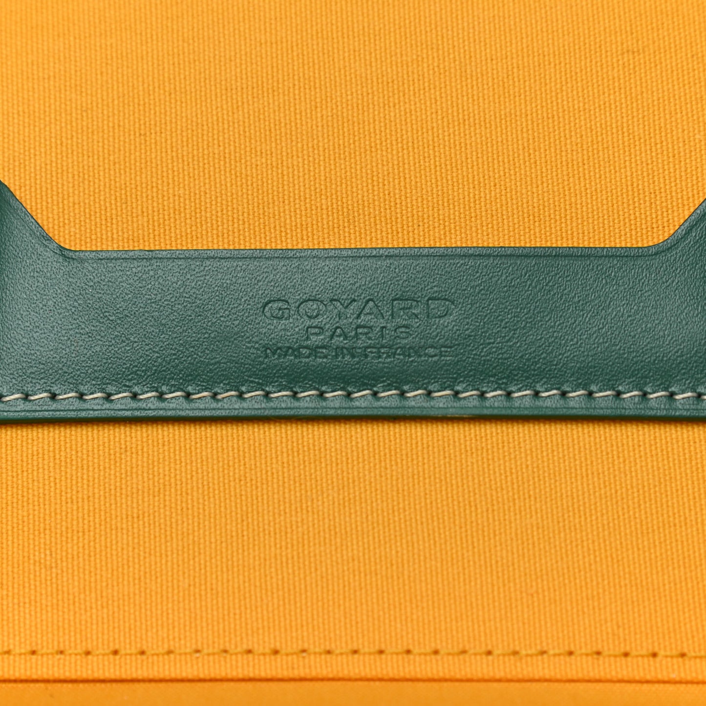 Goyardine Muse Vanity Case Green