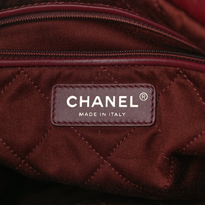 Chanel Shiny Calfskin Quilted Small Chanel 22 Burgundy 8 of 13