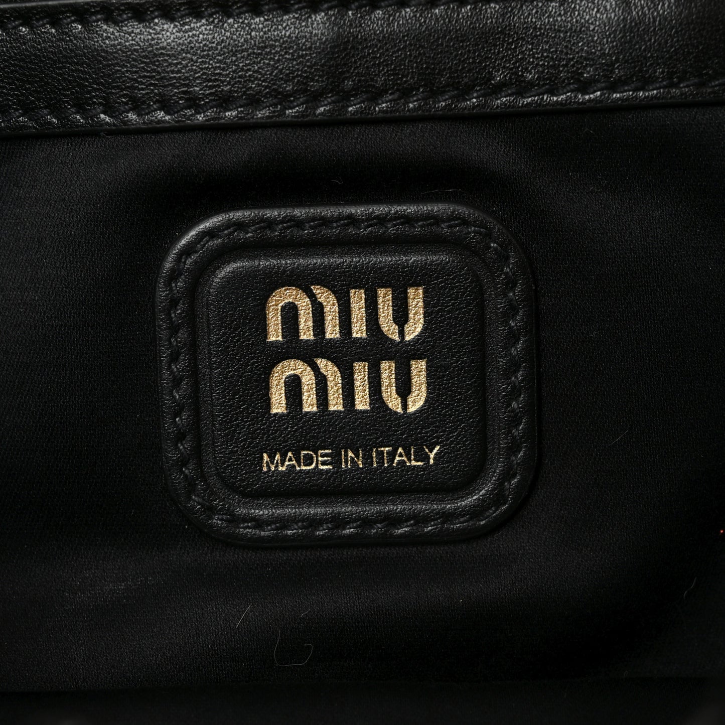 Nappa Joie Shoulder Bag Black