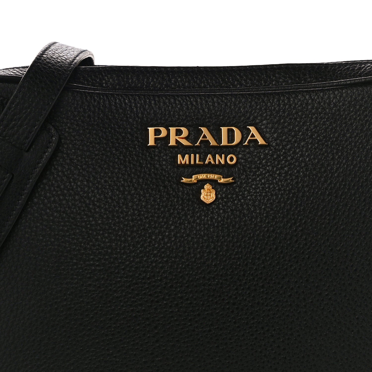 Prada Vitello Phenix Camera Bag Black 1027050 – FASHIONPHILE