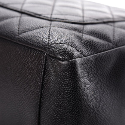 Chanel Caviar Quilted Grand Shopping Tote GST Black 10 of 14