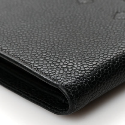 Chanel Caviar Timeless CC French Wallet Black 12 of 13