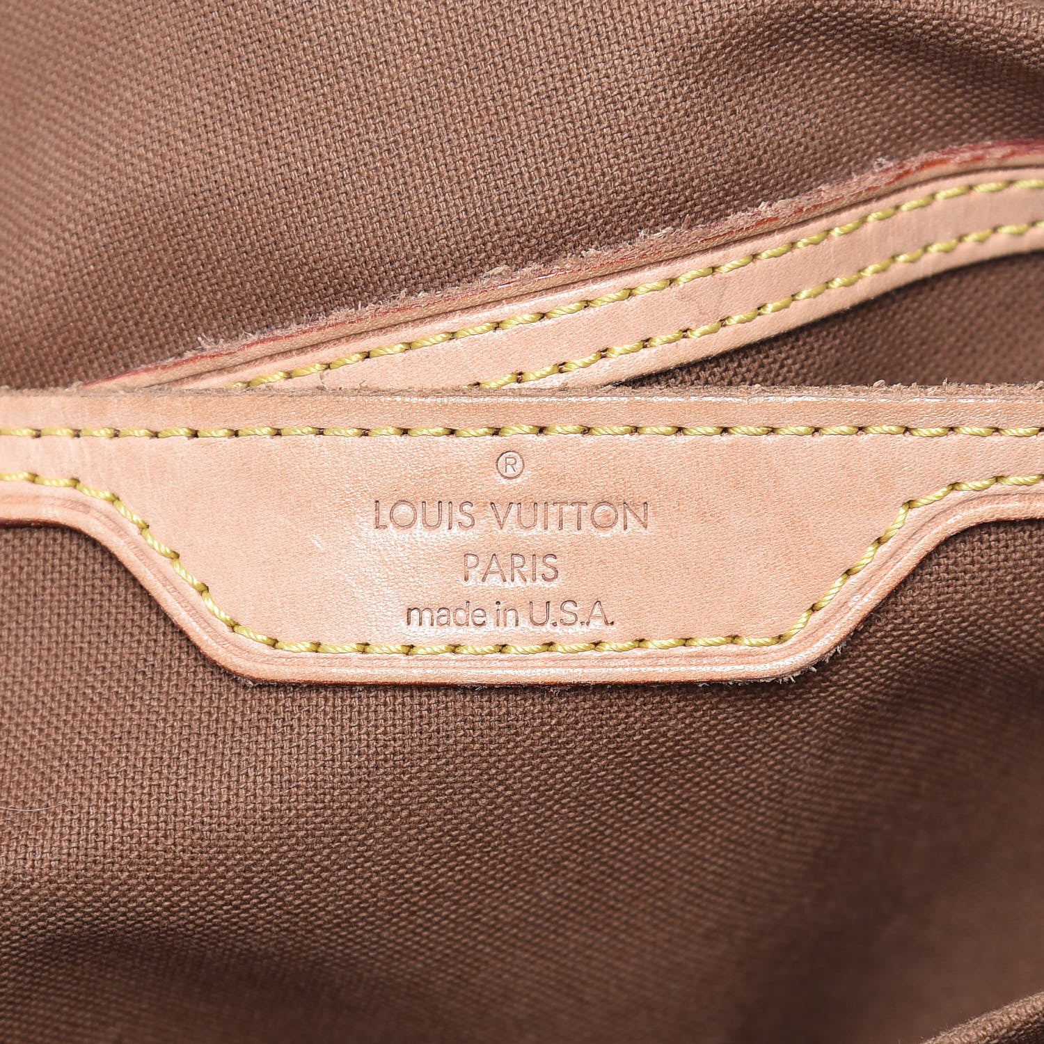 Louis Vuitton Monogram Palermo GM 7 of 21