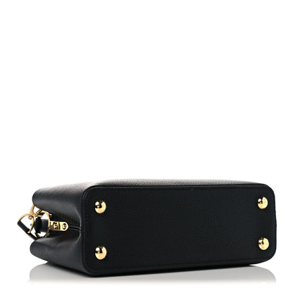 Louis Vuitton Taurillon Capucines PM Black 4 of 10