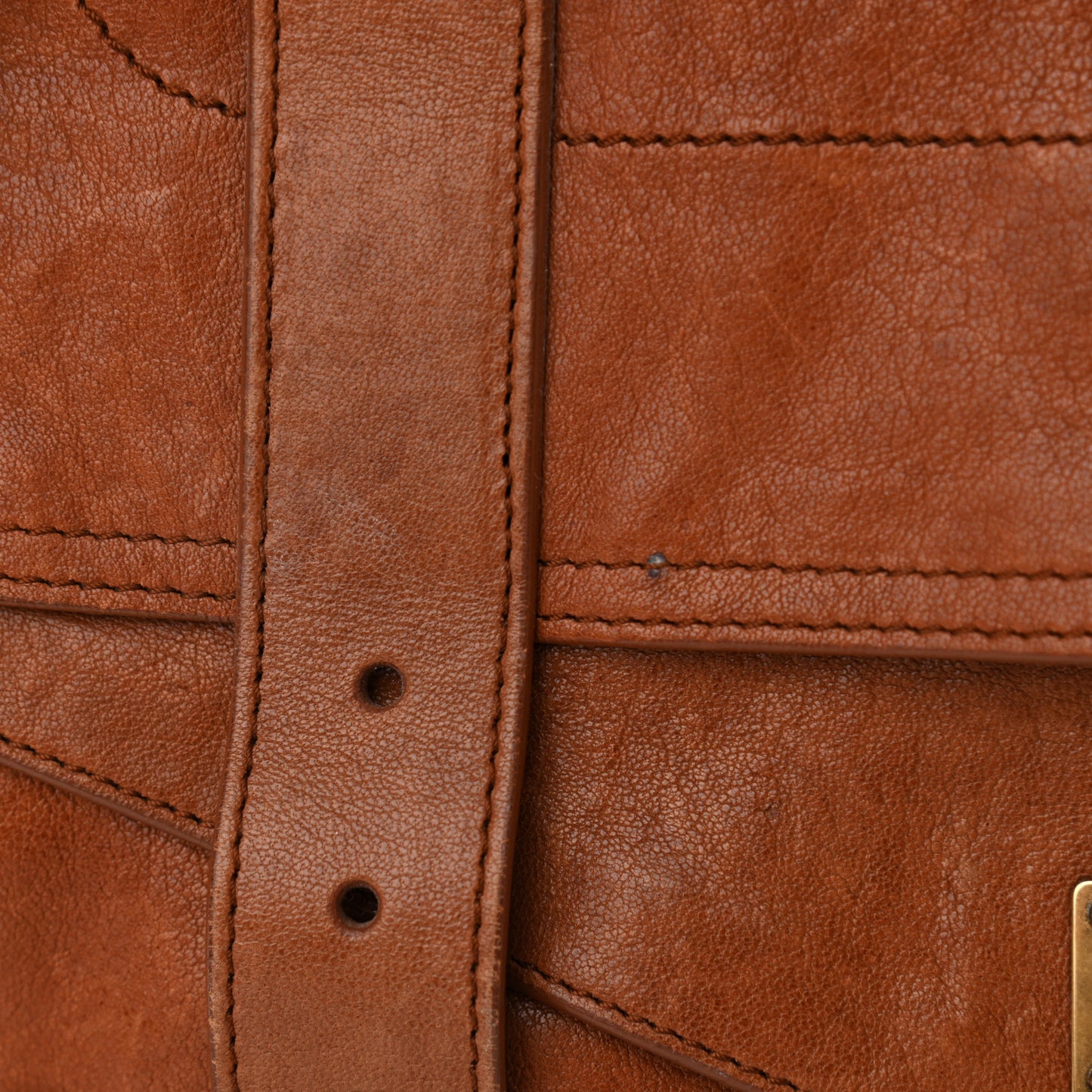 Lambskin Large PS1 Satchel Saddle