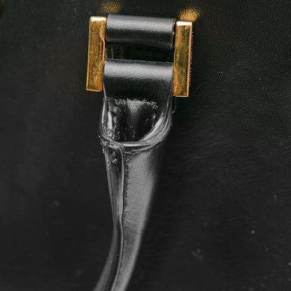 Saint Laurent Calfskin Monogram Baby Cabas Black 14 of 18