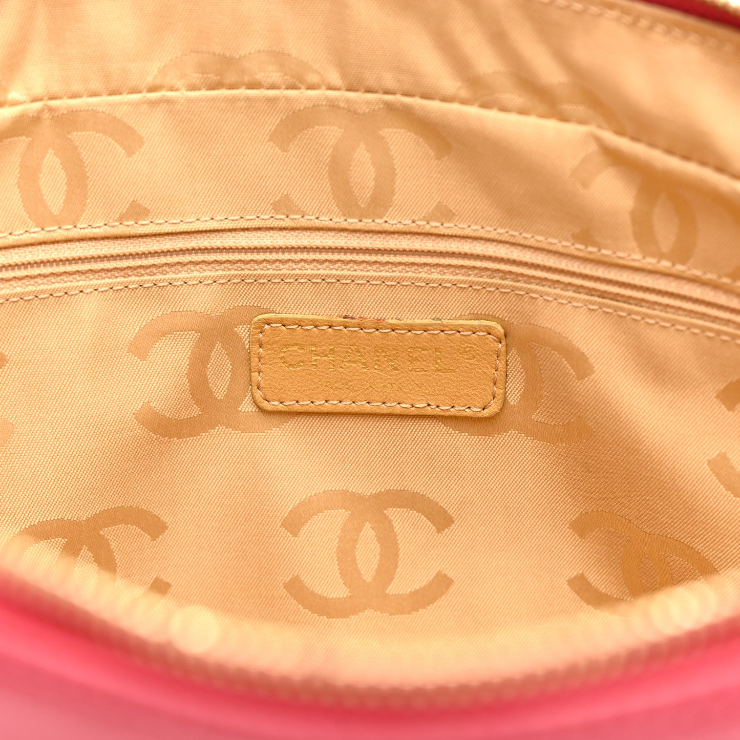 Lambskin CC Bowler Pink
