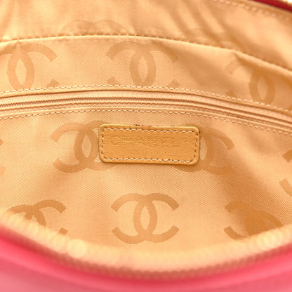 Chanel Lambskin CC Bowler Pink 6 of 14
