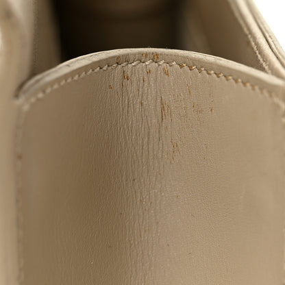 Saint Laurent Calfskin Small Classic Monogram Kate Tassel Satchel Dark Beige 16 of 18